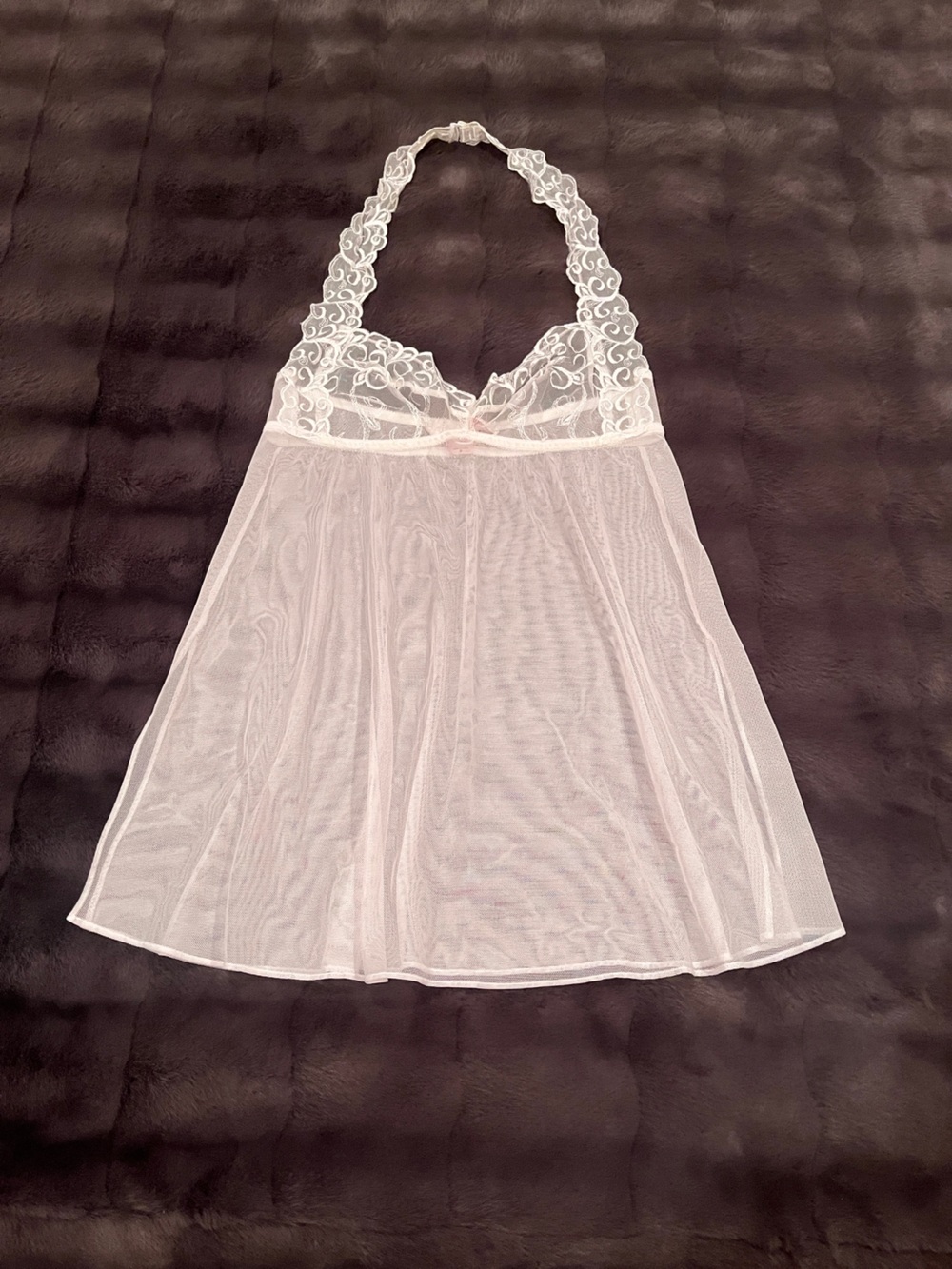 Victoria's Secret White Sheer Lingerie - Small (S) - NWOT